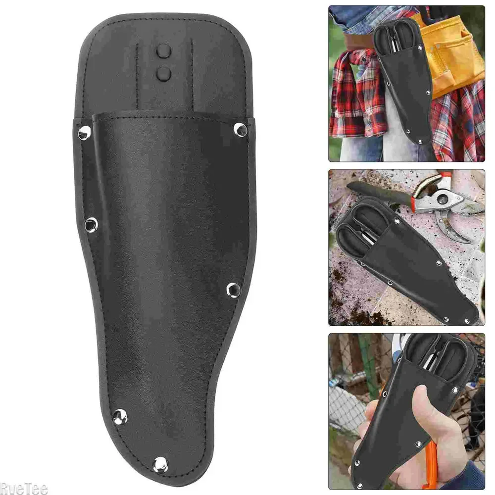 

PU Leather Sheath Pouch Holder Scabbard Cover Hanging Bag Protective Case for Garden Pruning Tool Pouch