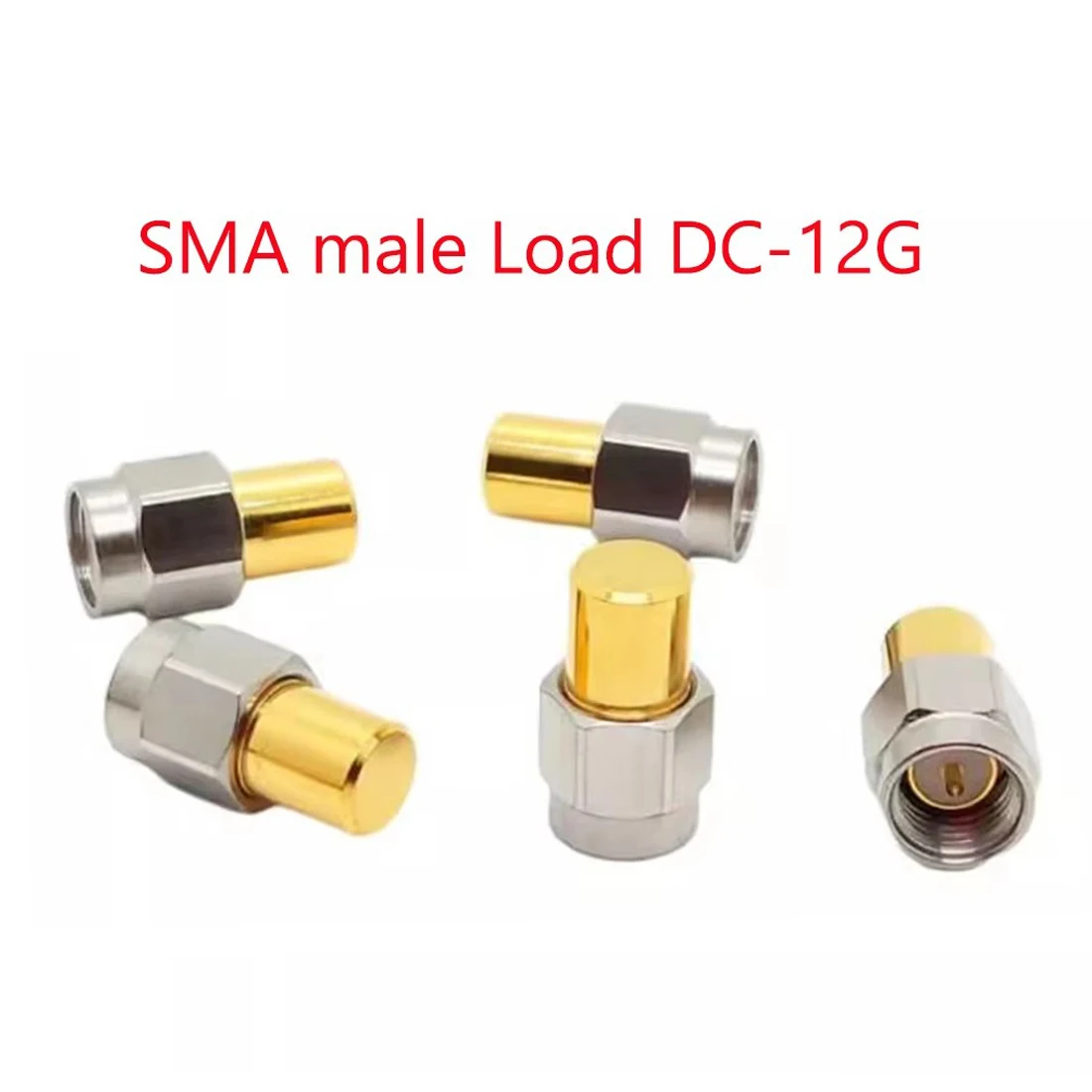 1pc DC-12G 50ohm SMA Male RF Coax Termination Dummy Load Connector Stainless Steel NEW