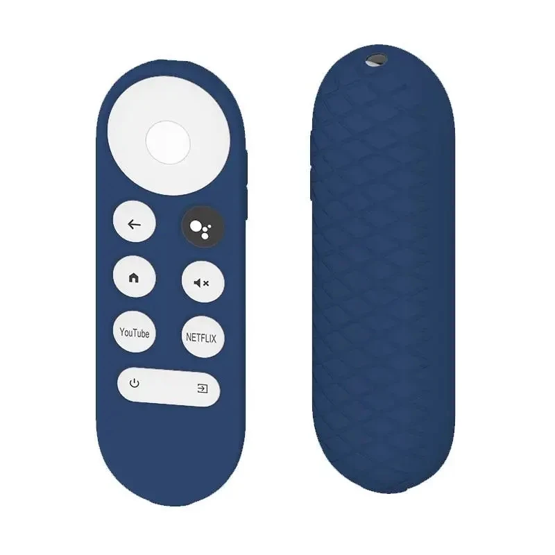 Siliconen beschermhoes voor 2020 Google Chromecast SmartTV Afstandsbediening Antislip Zacht Duurzaam Shockpro Beschermhoes Shell