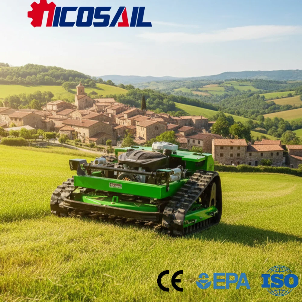 

Custom 500mm Remote Control Lawn Mower RC Grass Cutter for Agriculture and Garden Work