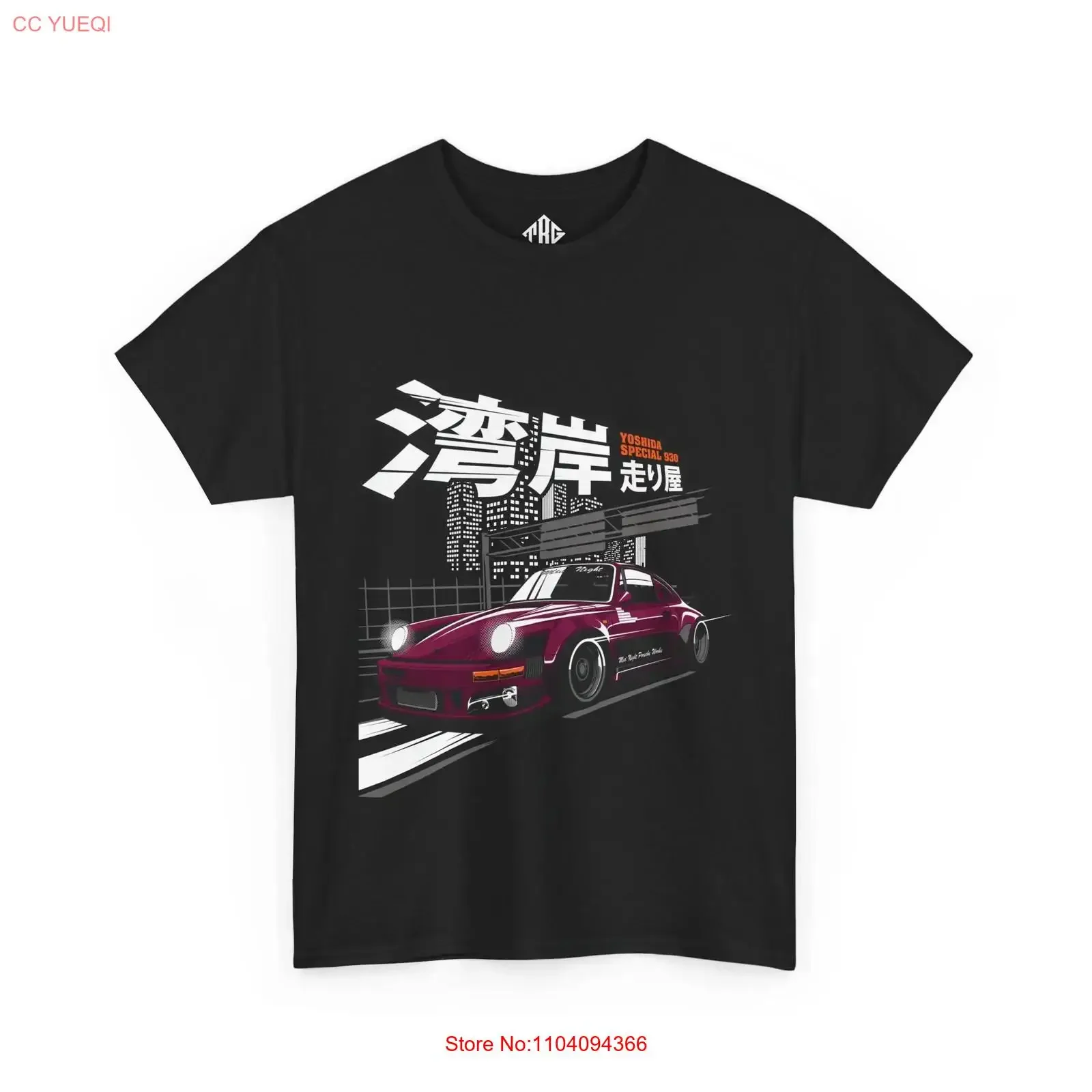 930 Turbo T Shirt Yoshida Specials Aircooled JDM Style vintage Washed Versatile fashion homme Slightly streetwear graphic Soft