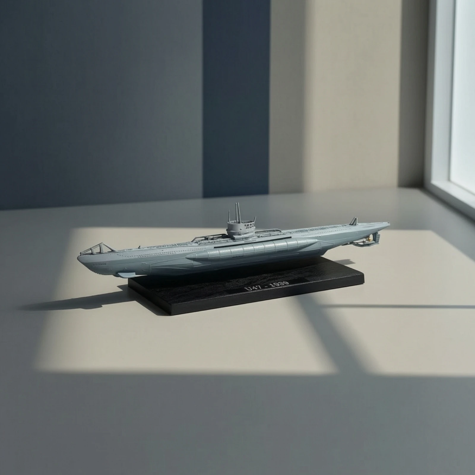 Undersea Vessel Model with Display Base Style Tabletop Undersea Vessel Model Miniature Premium for Collectors, Shelf, Desk