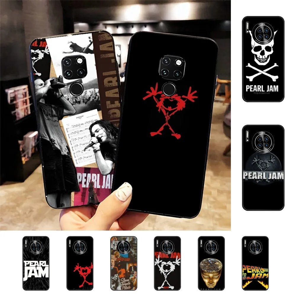 Pearl Jam R-Rock Band Phone Case For Huawei Mate 10 20 30 40 50 lite pro Nova 3 3i 5 6 SE 7 pro 7SE