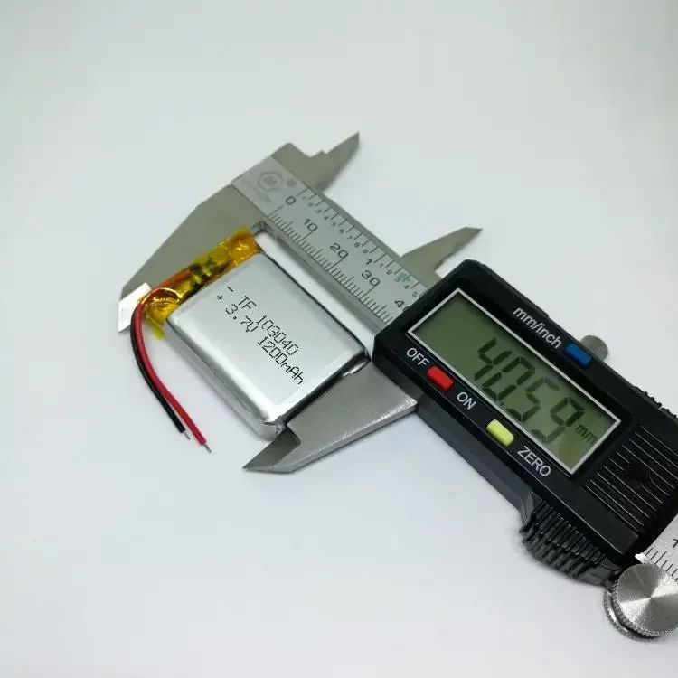 3.7V polymer lithium battery wireless Bluetooth plug-in card sound box MP3 1200mAh large capacity charging