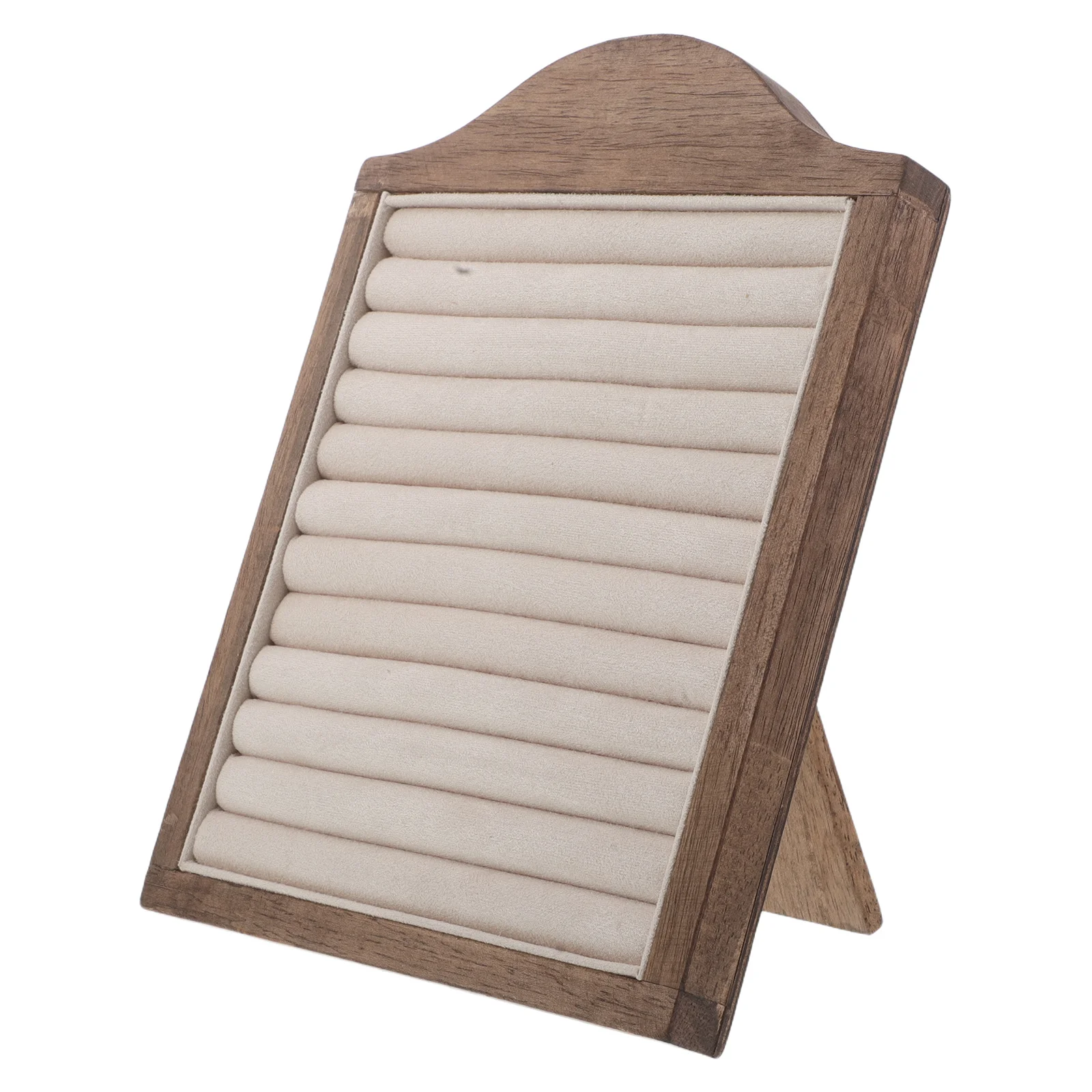 

Multi-Layer Solid Wood Jewelry Organizer Tray For Rings Earrings Storage Display Stand Wedding Jewelry Holder Home Store