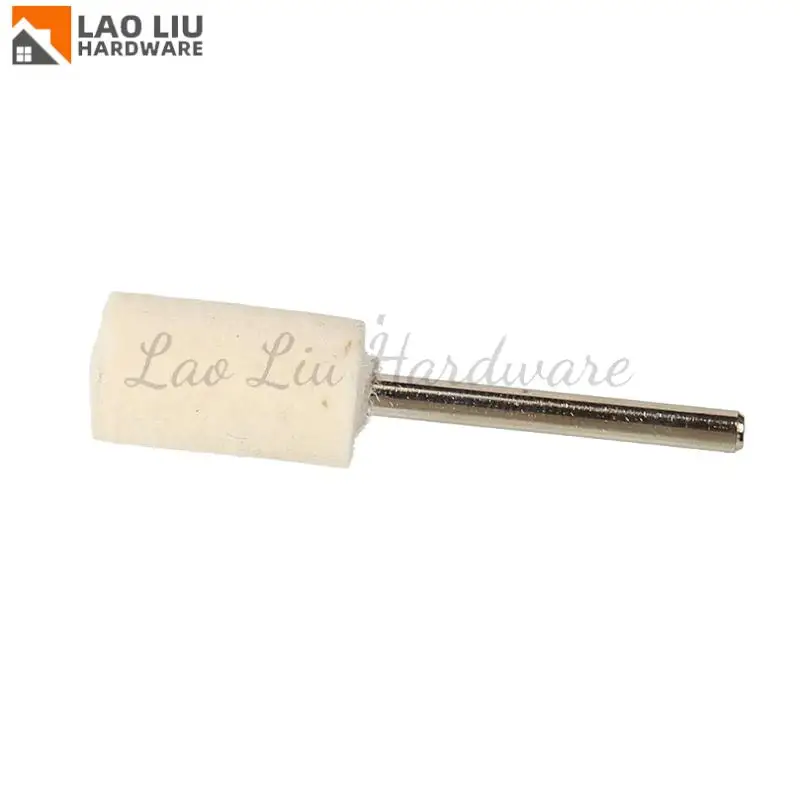 

Rubber Ceramic Wool Felt Grinding Head Polishing Abrasive Wheel Buffing Wheel for Dremel Rotary Power Tools 3mm Shank