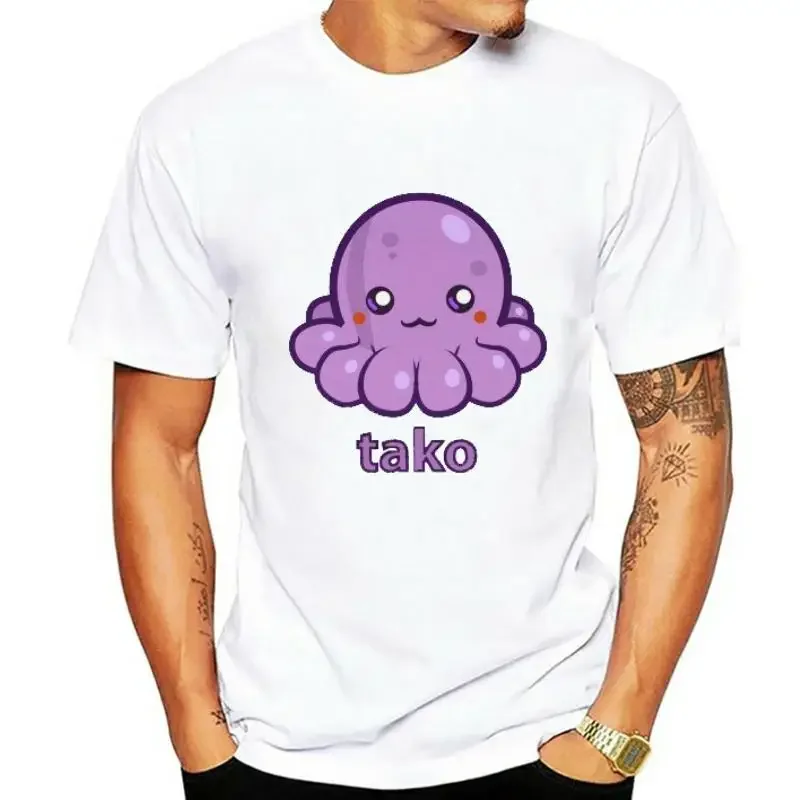 Kawaii niedlichen Tako Octopus Frauen Lieblings Teesushi Teekawaii Kleidung Pastell Goth Shirttako Sushi T-Shirt Männer T-Shirt