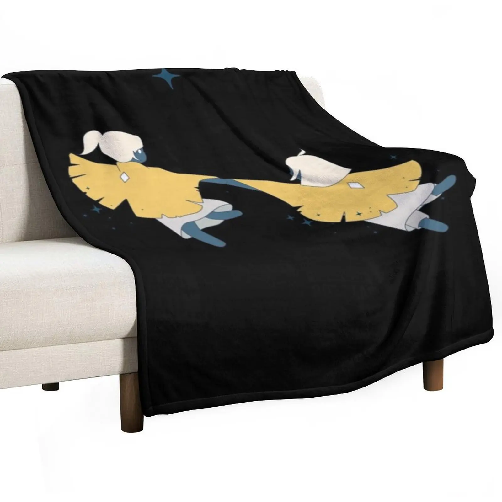 Moths - sky COTL children of the light Throw Blanket Personalized Gift Sofa Retros Blankets