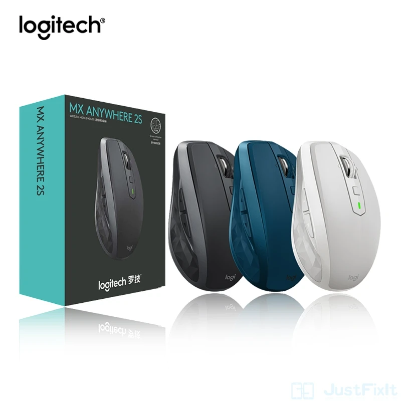 Imagem -04 - Mouse sem Fio Logitech-mx Master 2s 2s Bluetooth Receptor 2.4g para Escritório