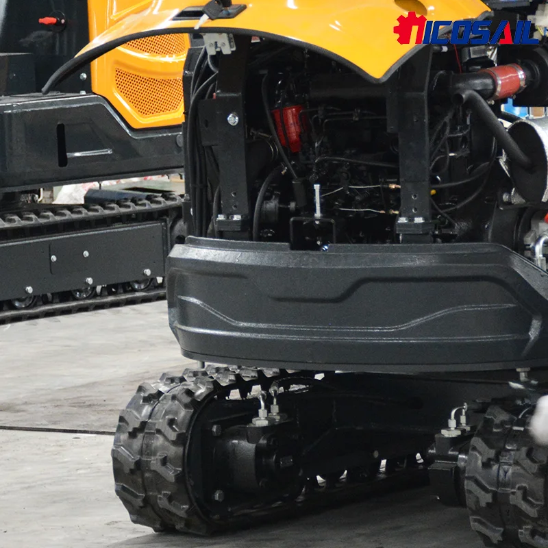 Le chargeur frontal 4x4 motoréducteur le plus populaire en Chine avec un nouveau moteur, capacité de charge de 2 à 6 tonnes, accessoires de seau polyvalents