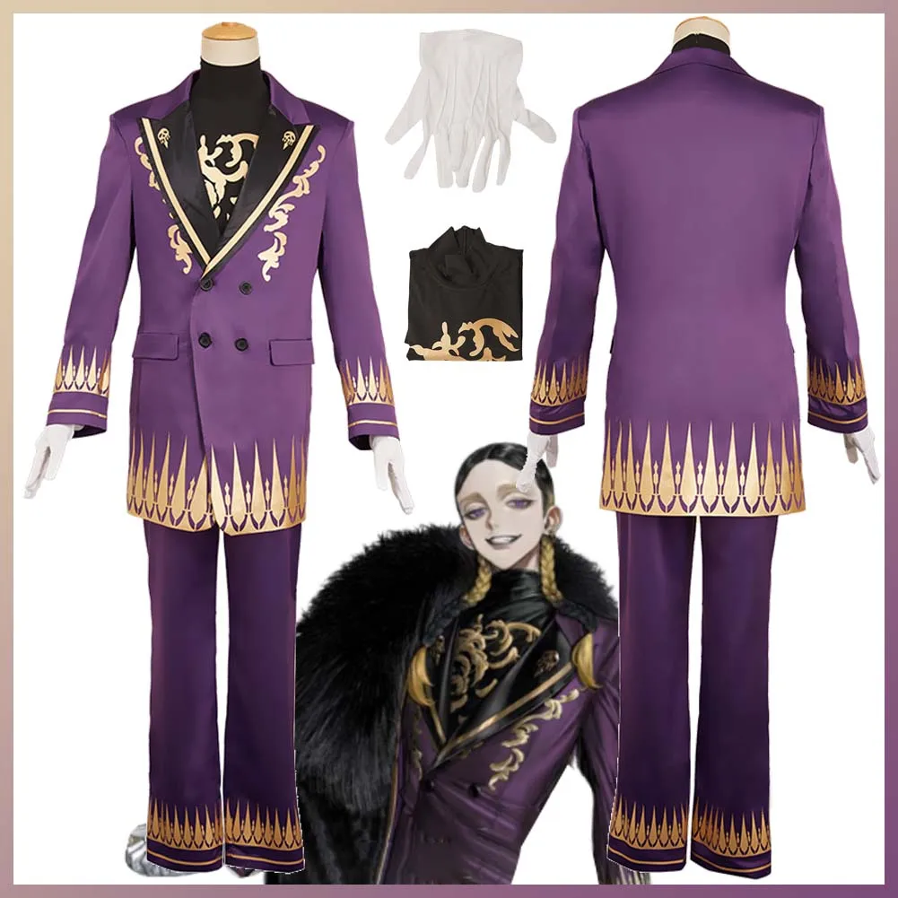 

Disguise Haitani Ran Cosplay Clothing 2025 Anime Tokyo Revengers Costume Adult Men Role Play Fancy Dress Up Party Clothes