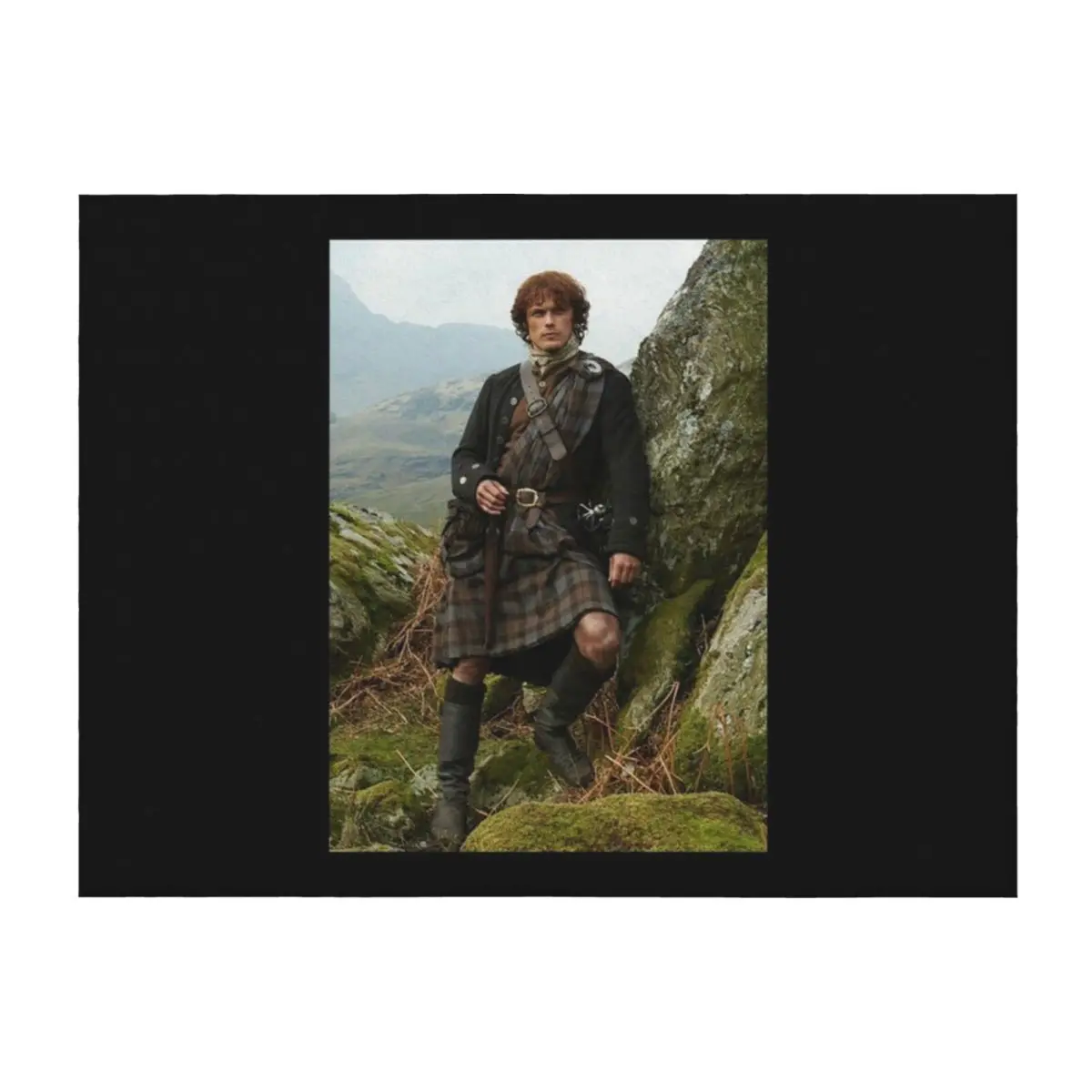 

Pose Cool Throw Blanket Hair Flannels Plush Blankets