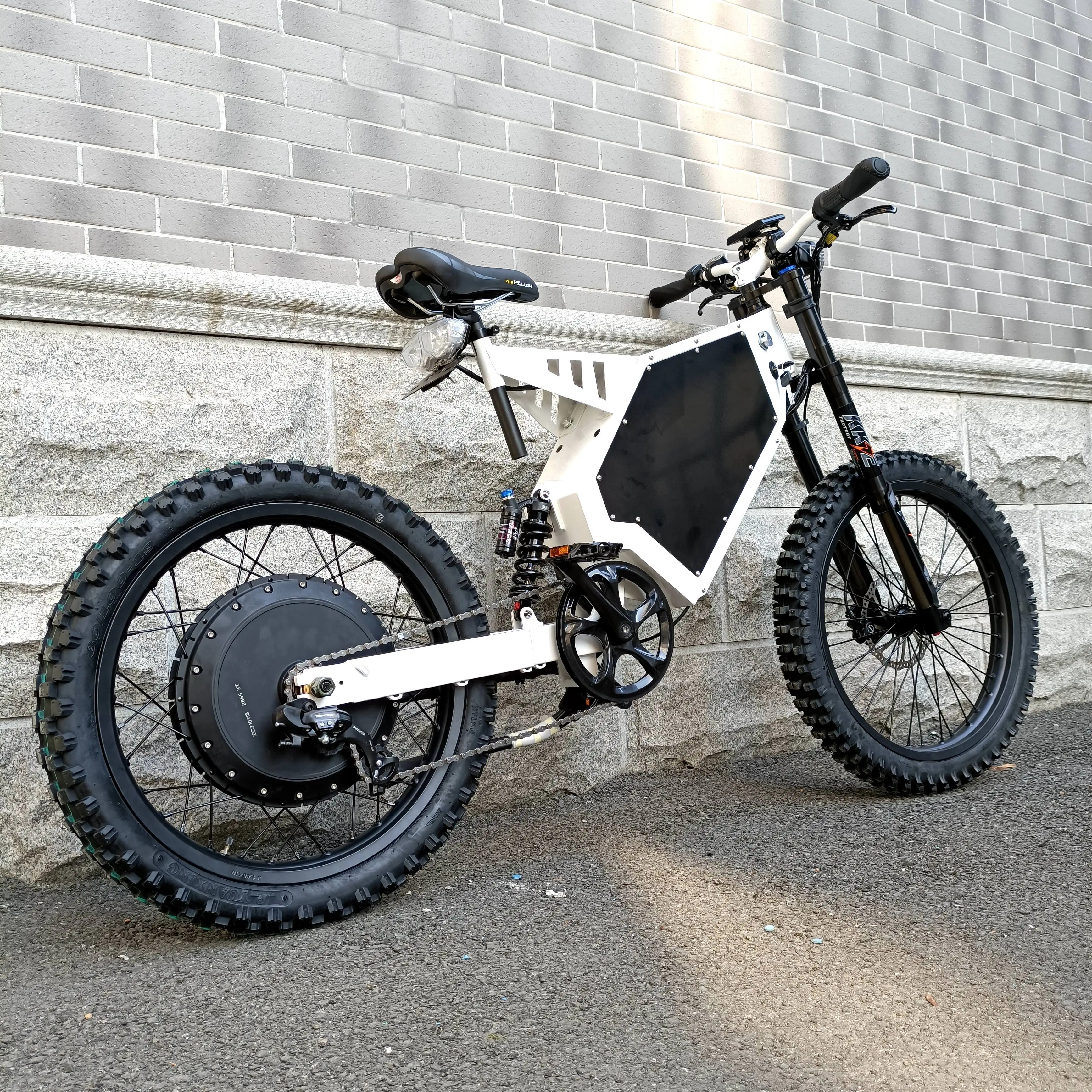 19インチ電動自転車変換フレームキット、ダウンヒルサスペンシ - Mountain Biking Downhill のレビューと価格