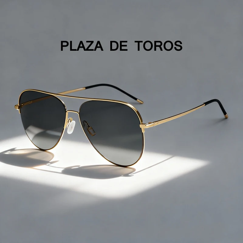 

Мужские и женские поляризационные солнцезащитные очки в металлической оправе, цветные светоотражающие очки, солнцезащитные очки для вождения, черные линзы унисекс для пилотов UV400