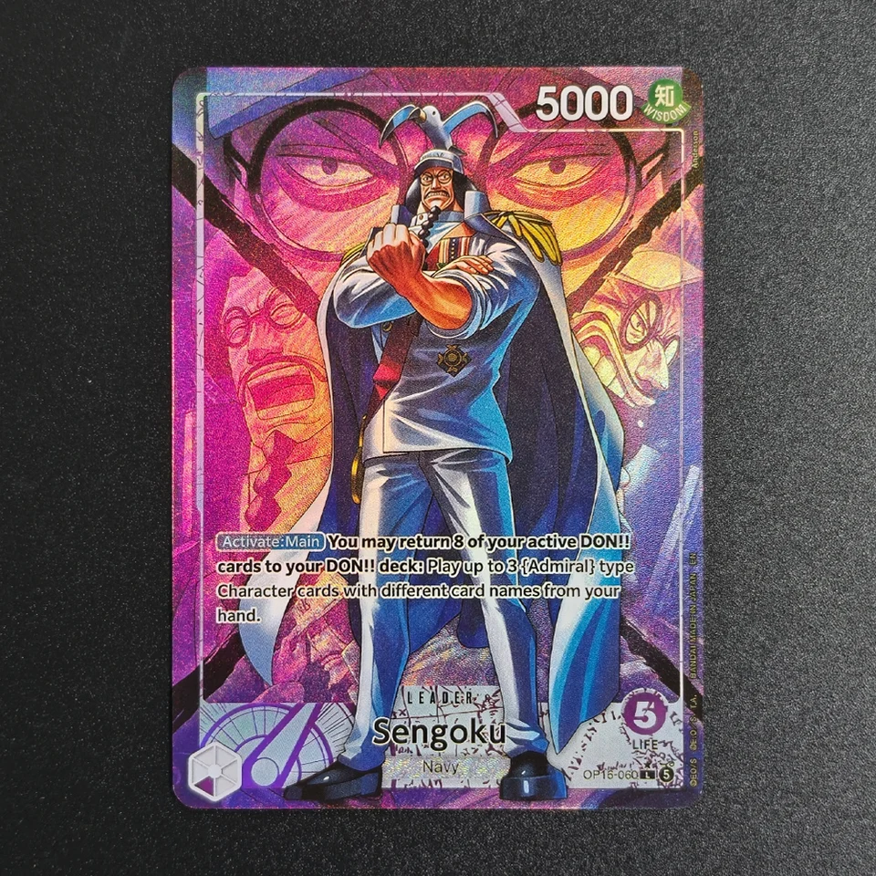 Cartão Colecionável de Jogo Proxy Personalizado One Piece English