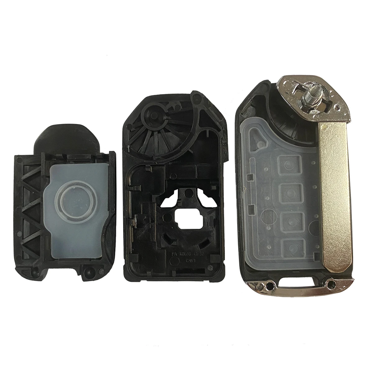 ที่ดีที่สุด KEY อุปกรณ์เสริมรถยนต์ Flip Remote Key Shell สำหรับ Honda FIT XRV VEZEL CITY JAZZ CIVIC HRV กุญแจแบบพับ Fob 2/3ปุ่ม