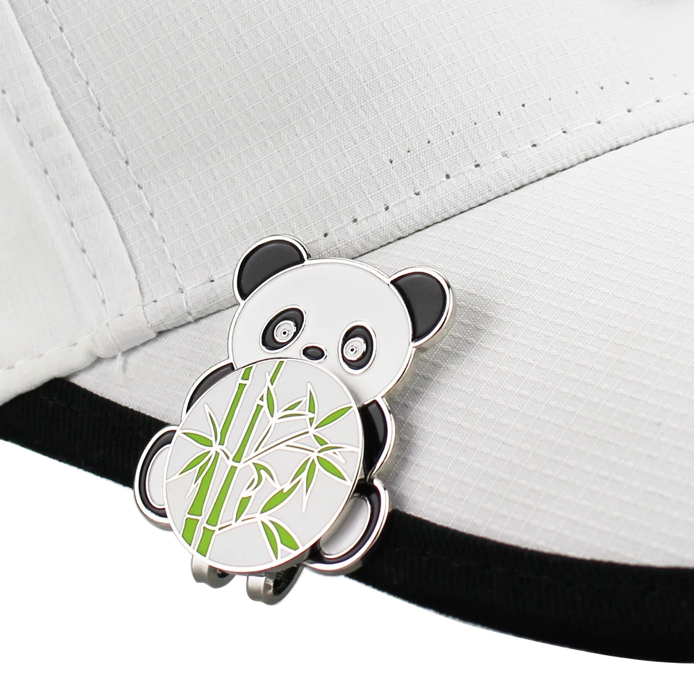 Golf Ball Mark mit Golf Hut Clip Magnetische Legierung Birdie One Putt Adler Tiger Kappe Handschuh Design Golf Marker Männer Frauen Drop Schiff – Detail 5