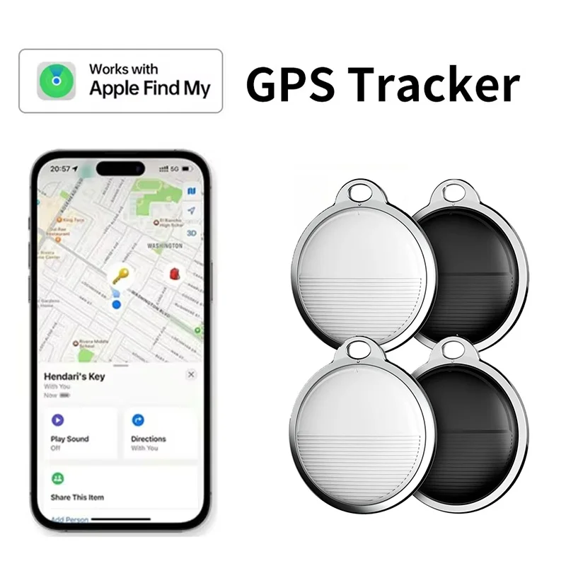 

1-6 шт. Bluetooth-трекеры Smart Tag для Airtags, совместимые с приложением Apple Find My, устройство для отслеживания и поиска багажа, ключей, сумок, автомобилей, домашних животных