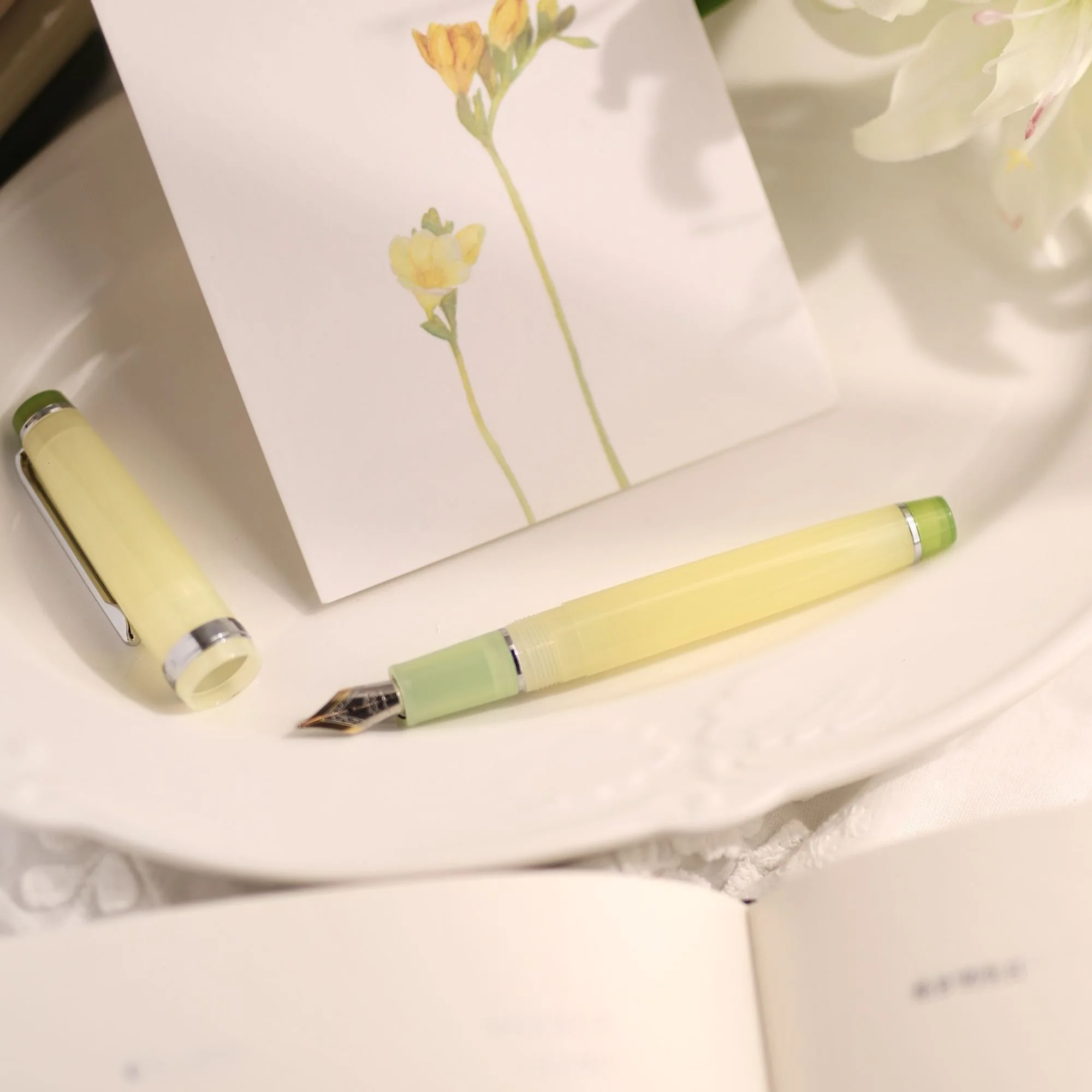 JINHAO 82 Füllfederhalter 2026 Limited Flower Series EF/F/M Macaron Color Kalligraphie-Stift Büro- und Schulbedarf Schreibwaren – Detail 3