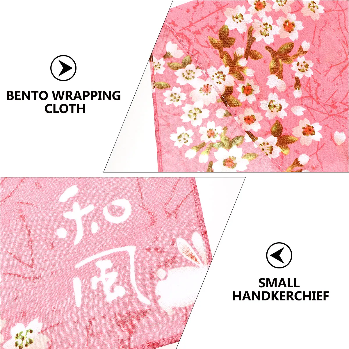 

1pc Premium Handkerchief Squares Cloth for Travel Home Bento Wrapping Sweat Wiping Japanese Style Small Scarf