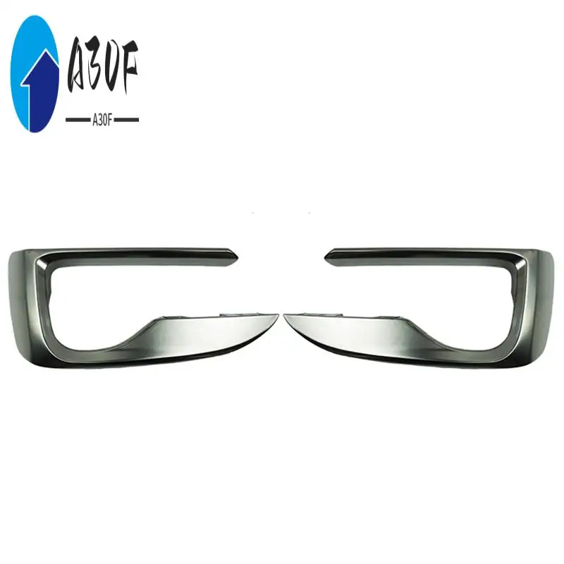 

A30F-1Pair Car Bumper Decorative Strip (LH+RH) For BMW X6 F16 2014-2019 Fog Light Frame Trim 51117319789 51117319790 Parts