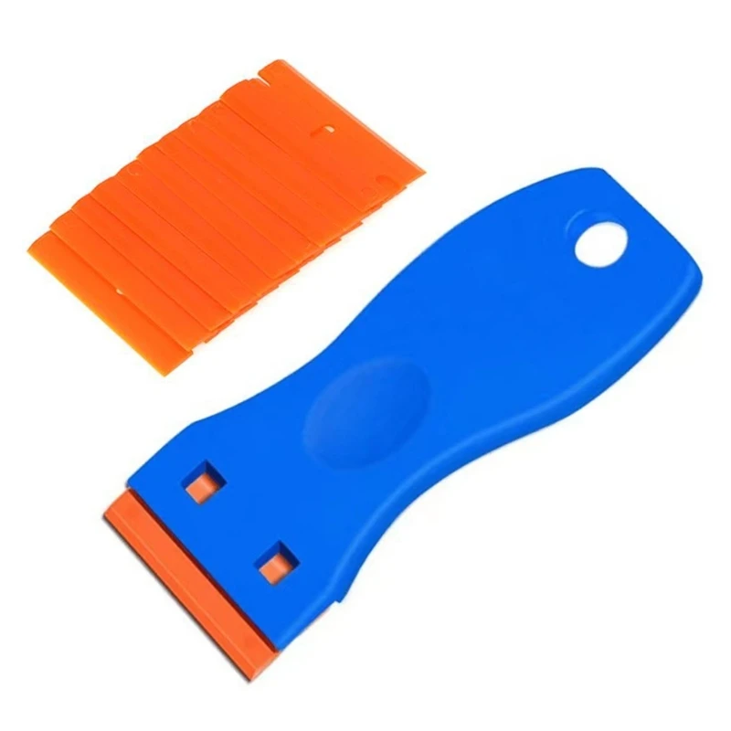 

Portable Plastics Scraper Tool with 10 Plastic for Scraping