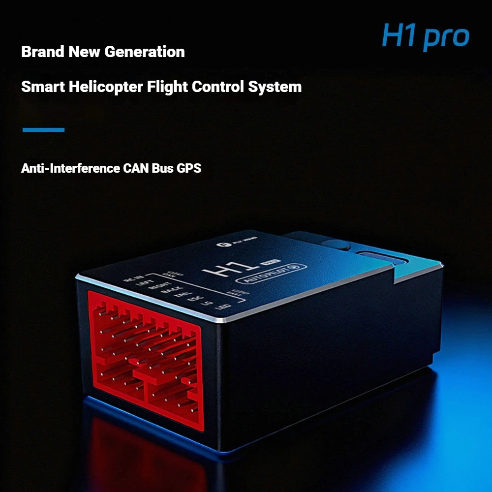 FLYWING Ace GPS retorno H1PRO Control de vuelo Autogyro antiinterferencias 3D modelo acrobático helicóptero/cámara retorno de una tecla