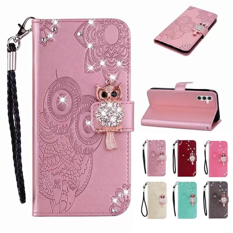 Point Pattern Leather Case Anti-fall Flip Phone Case For SONY XA ULTRA XA 1 ULTRA XZ 1 XZ 2 Compact XZ 2 XA 2