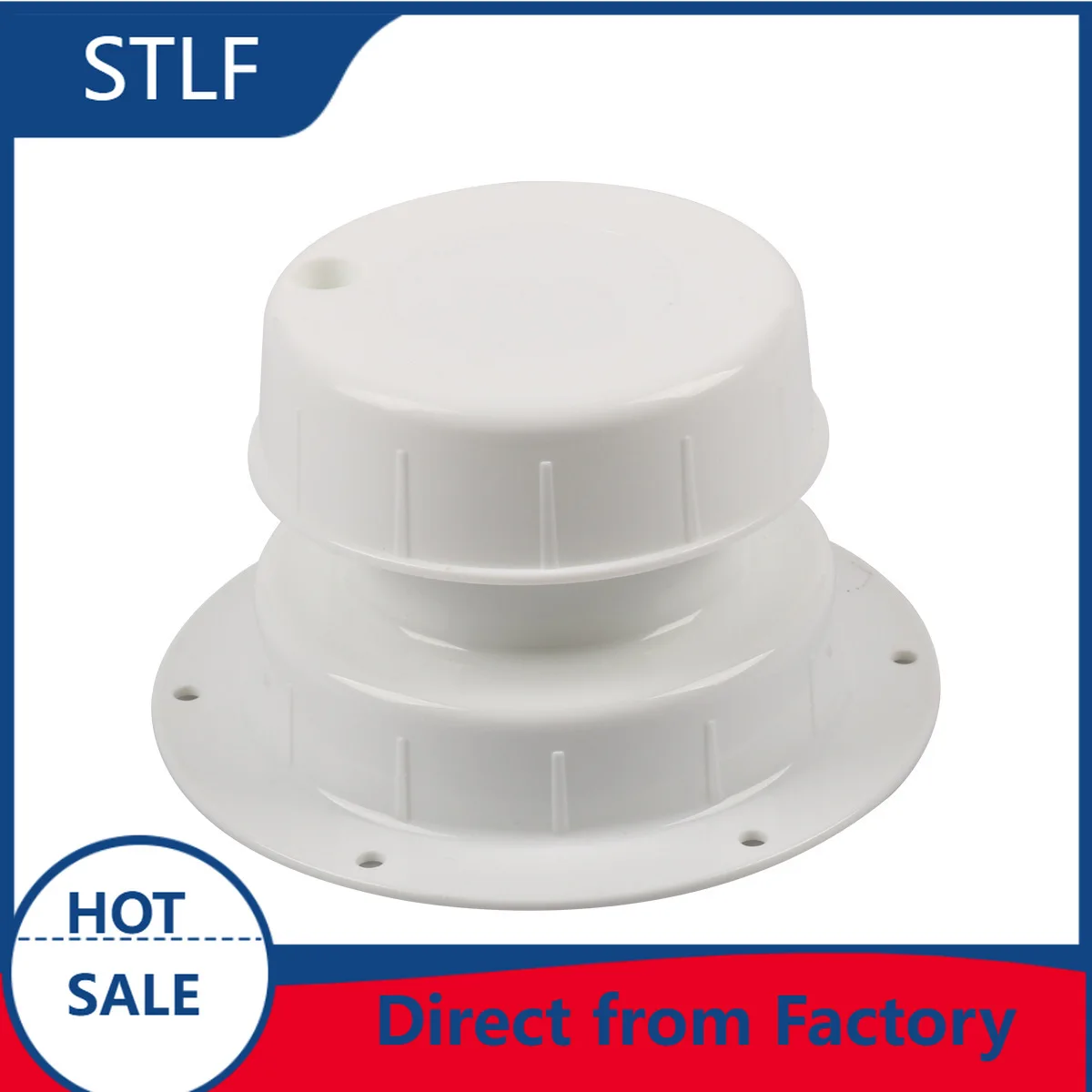 New Plastic Marine RV Toilet Ventilation Cover Exhaust Cover for Toilet Ventilation