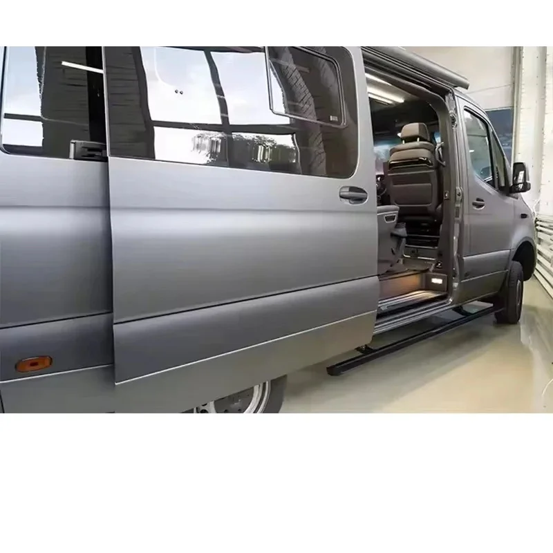 High Quality Retractable Side Step Running Board Auto Side Bar Exterior Body Modification Parts Van 2018-2023