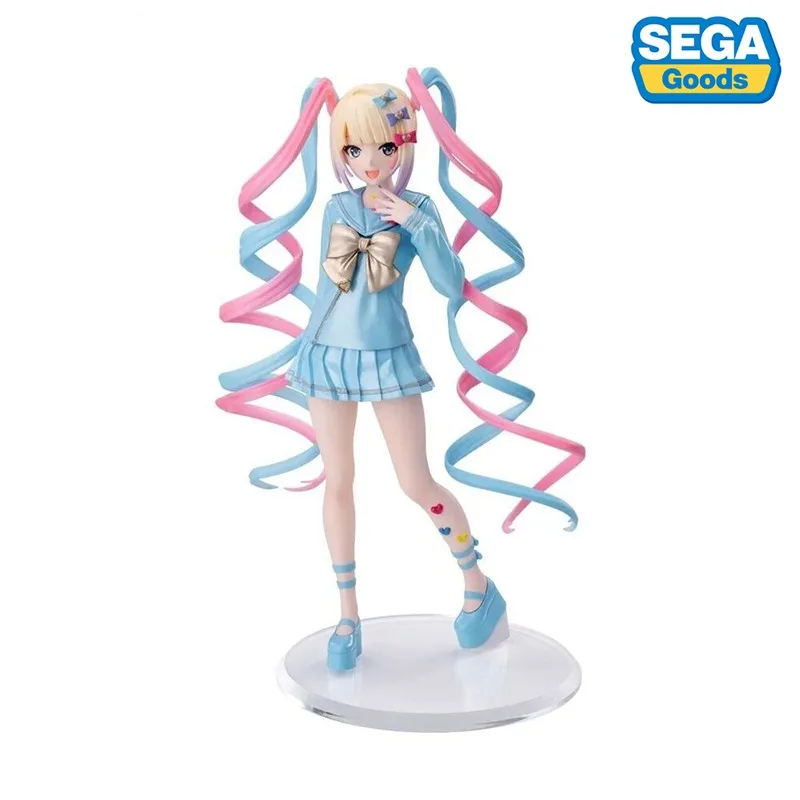 In Stock Sega Luminasta Needy Girl Overdose Omgkawaiiangel Needy Streamer Overload Anime Figure Action Model Toys Gift Boy