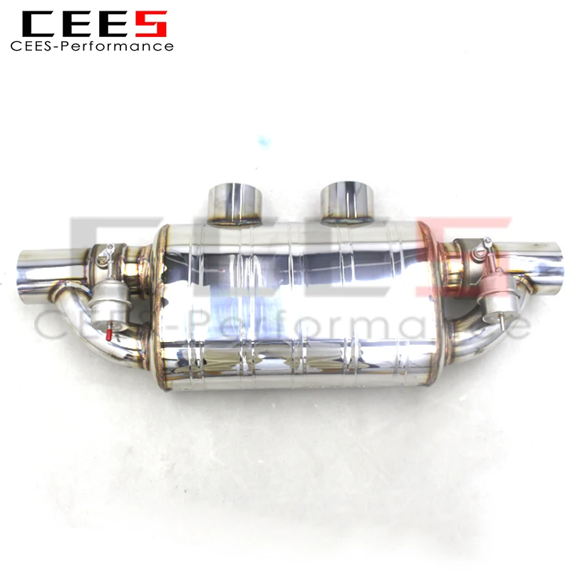 CEES For Various Models Universal Exhaust valve control Stainless Steel Exhaust Pipe Muffler Car Exhaust System