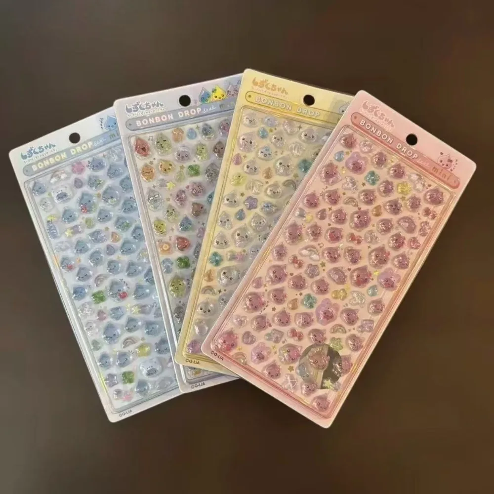Kawaii Tamagotchi Stickers Cartoon Creative Peripheral Phone Case Transparent Sticker Hand Account Material Friend Birthday Gift image 2