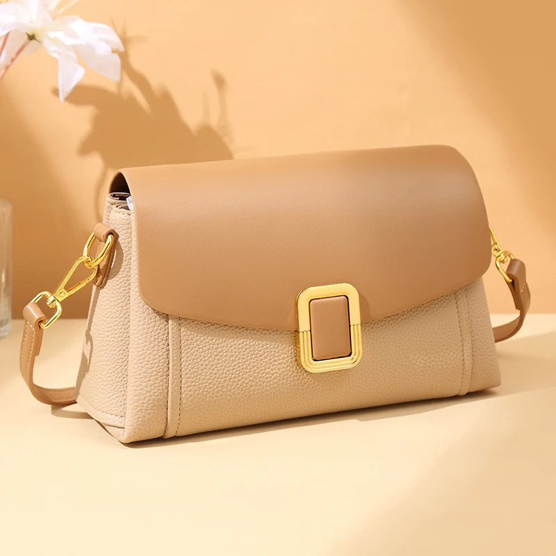 جديد فاخر حقيبة كروسبودي بو الجلود المرأة الكتف حقيبة ساعي السيدات المحافظ الصغيرة وحقائب اليد مصمم حمل حقيبة كيس الرئيسي