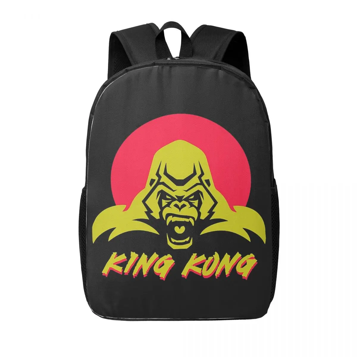 

King Kong King Of Kings Skull Island Woman Backpacks Boys Girls Bookbag Students School Bags Portability Rucksack Shoulder Bag
