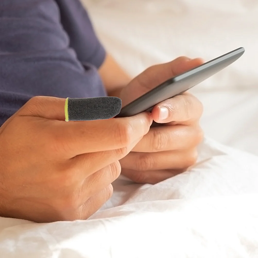 أغطية أصابع مضادة للانزلاق وأكمام إبهام قابلة للتنفس لألعاب الهاتف المحمول وإكسسوارات الألعاب المنزلية وإمدادات الأصابع والرعاية الصحية #6