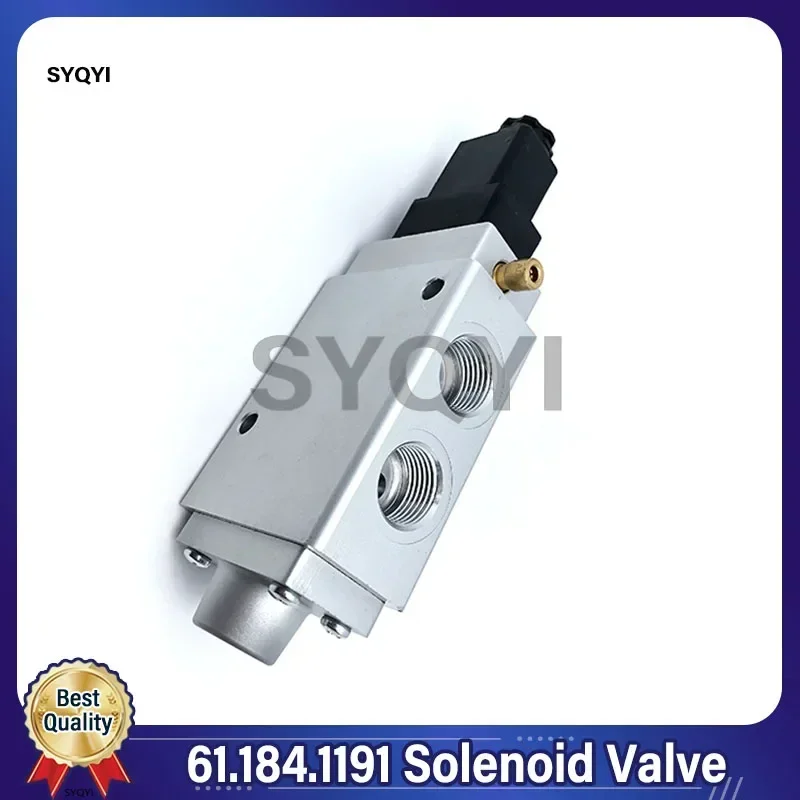 1 Piece  61.184.1191 Solenoid Valve  For Heidelberg SM102 CD102 PM52 SM74 M4.335.001 61.184.1191 Printing Machine