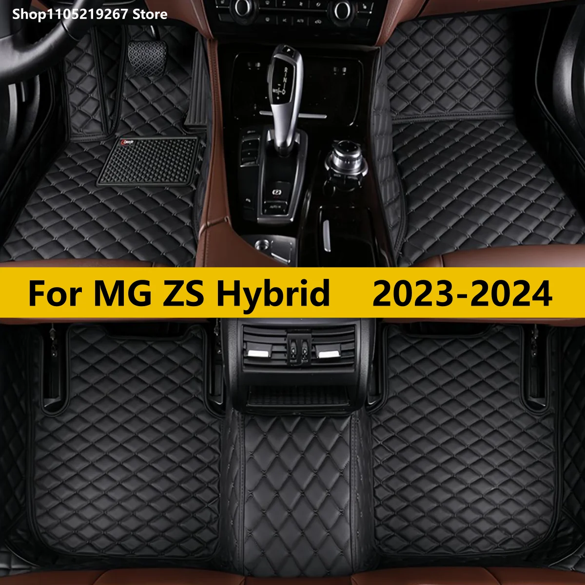 

Автомобильные коврики для MG ZS Hybrid 2023 ~ 2024 водонепроницаемые ковры аксессуары для интерьера