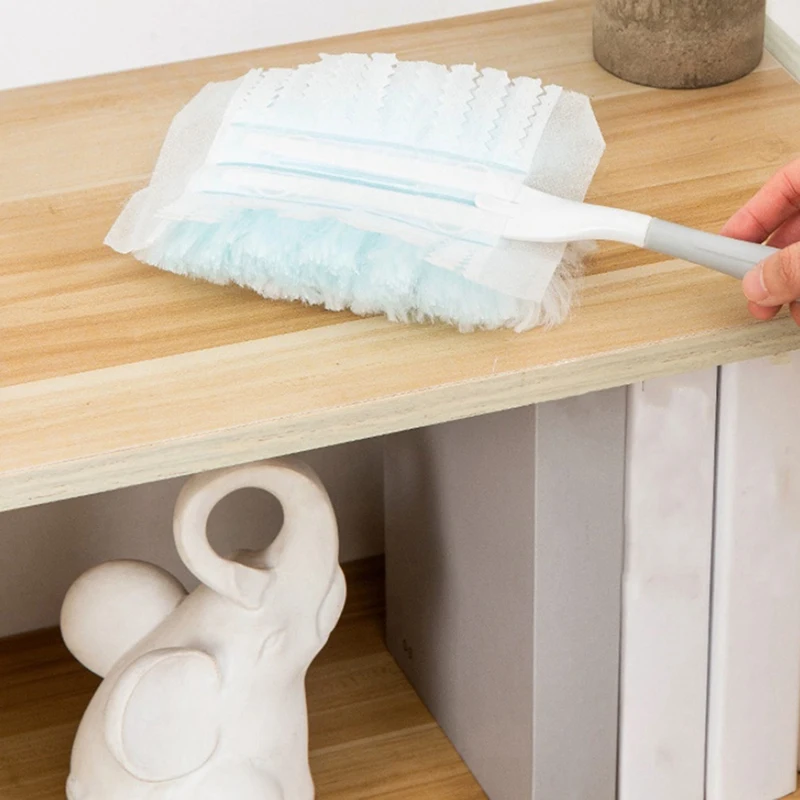 عبوات منفضة كهرباء للتنظيف ، 2 مقابض ، سقف المنزل ، الأثاث ، متعدد الأسطح ، الغبار ، جديد ، 60 قطعة