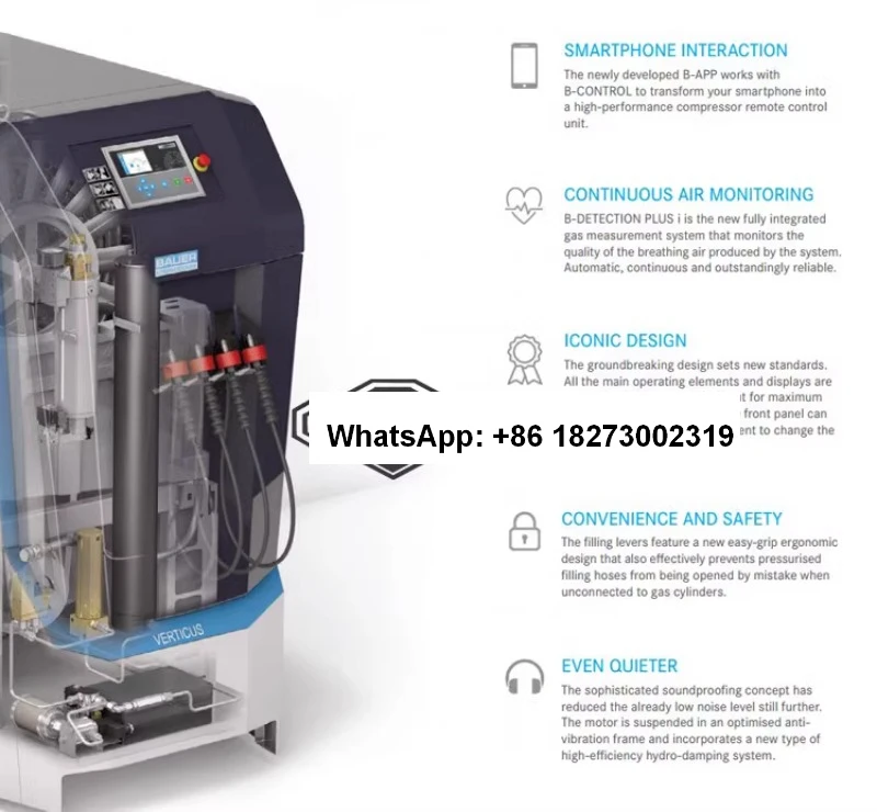 Repair and recovery of German air compressor Baohua JUNOIR-II