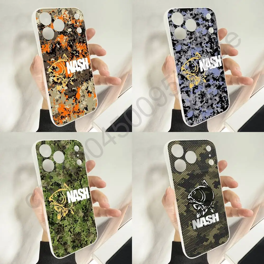 

Camouflage Fish N-NASH Phone Case For iPhone 11,16,15,14,13,17,12,Plus,E,Air,Mini,Pro,Max Magnetic Magsafe Soft Cover
