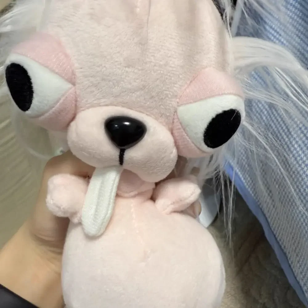 مضحك تشيهواهوا ألعاب من نسيج مخملي المفاتيح قلادة جرو الحيوانات الأليفة محشوة تشيهواهوا دمية غريبة لطيف واقعية أفخم تشيهواهوا صديق هدية