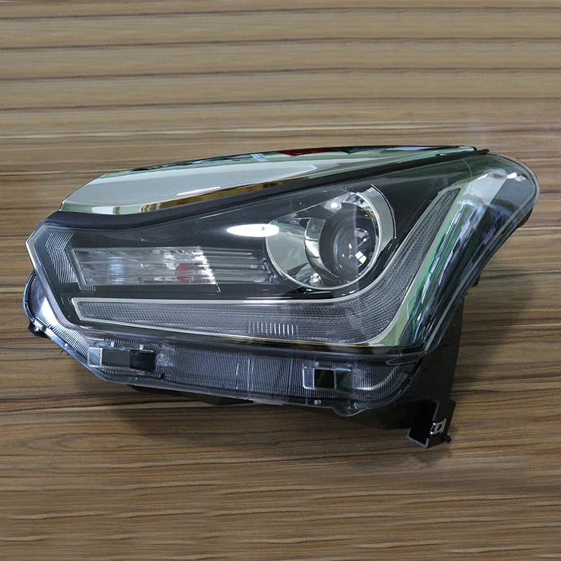 زوج المصابيح الأمامية لجهاز العرض LED DRL باللون الأسود لمصابيح DMAX Depo 2019+