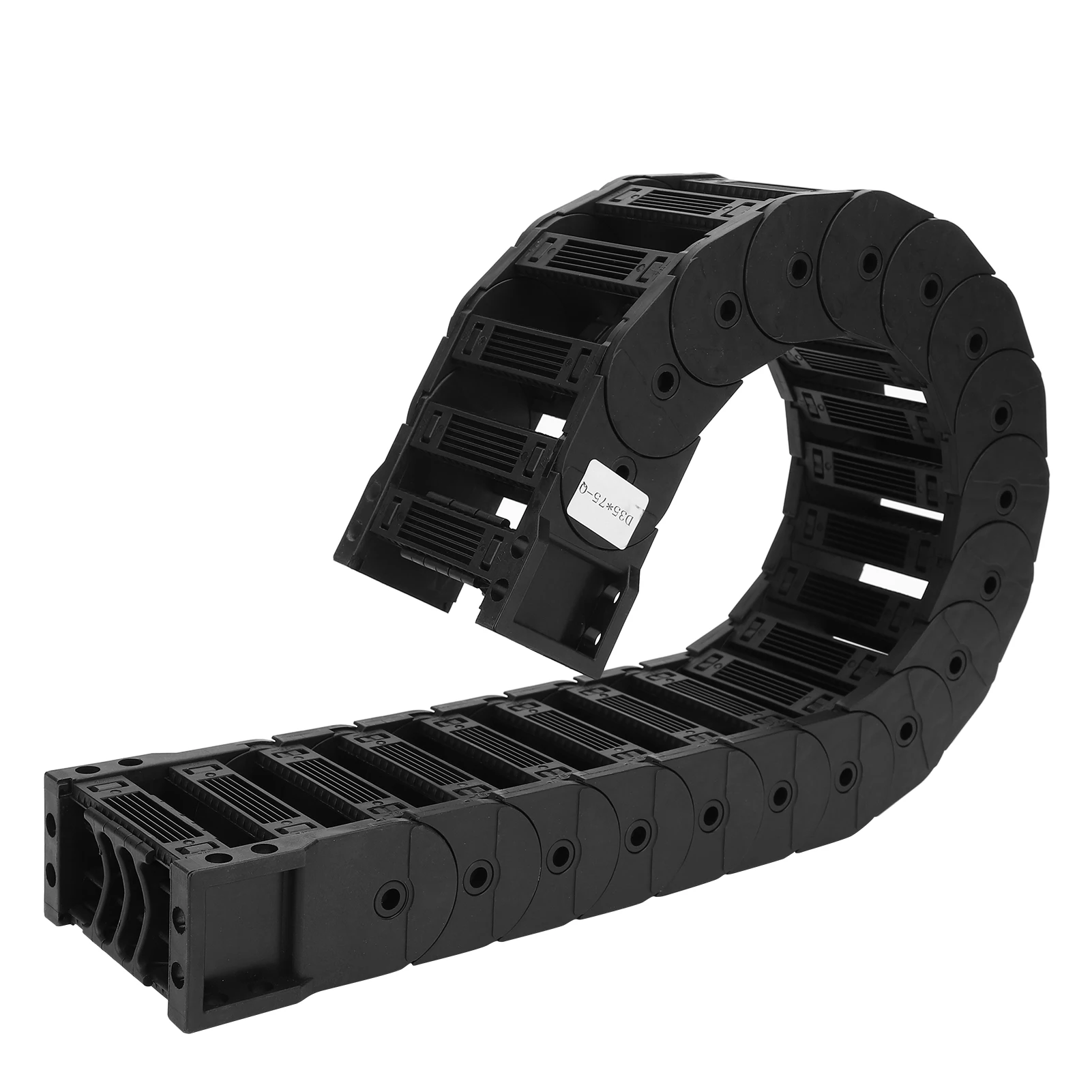 Detachable Cable Drag Chain Nylon Wire Carrier Drag Chain Full Enclosed Wire Carrier Low Noise Tank Towline Removable Assembly