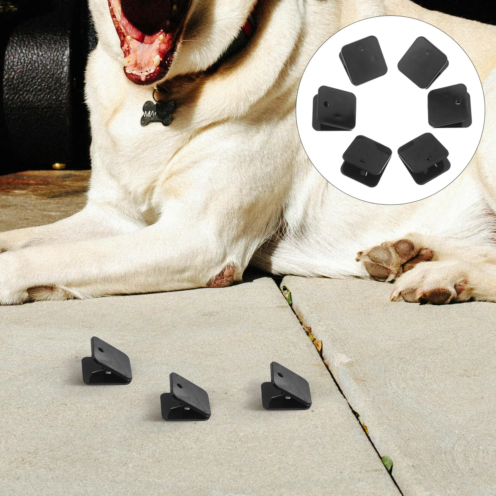 

6Pcs Wall Light Bracket Durable Stable Mounting Plate for Chandeliers Sconces Ceiling Lights Indoor Outdoor Decor