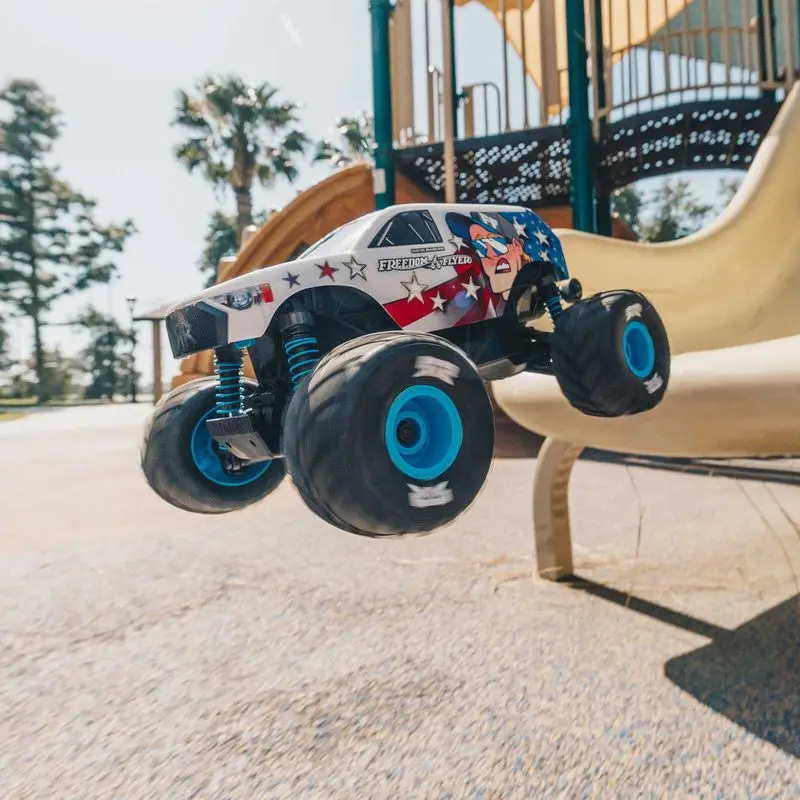 Arrma 1/16 Scale Freedom Flyer Grom Brushed 4WD 2S Remote Control Monster Truck Off Road Electric RTR Off Road Vehicle