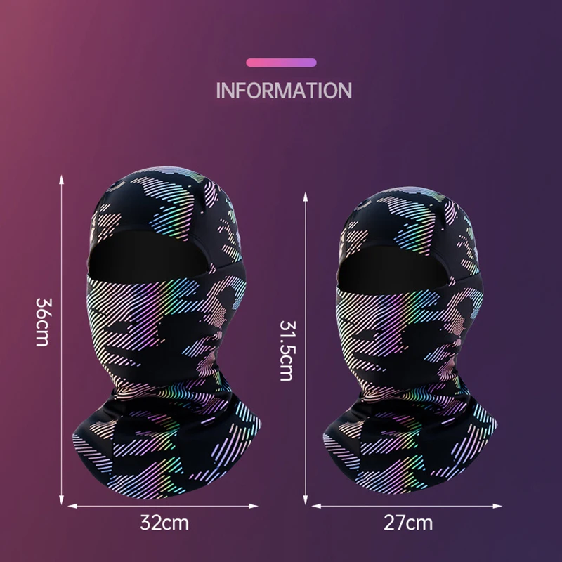 Picture 7: New Summer Outdoor Cycling Cap UV Protection Hat Men Bicycle Motorcycle Reflective Hood Running Hiking Cooling Sport Gear