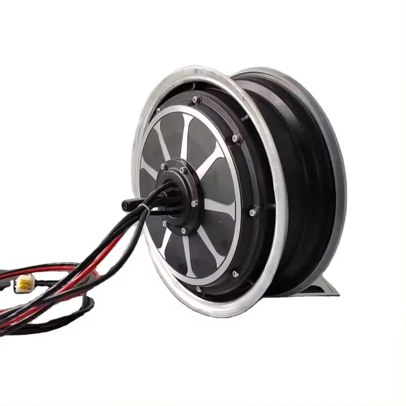 12-17 Inch 100kph High Power 72V Hub Motor Kit For Motorcycle Electric Scooter Hub Motor With Controller