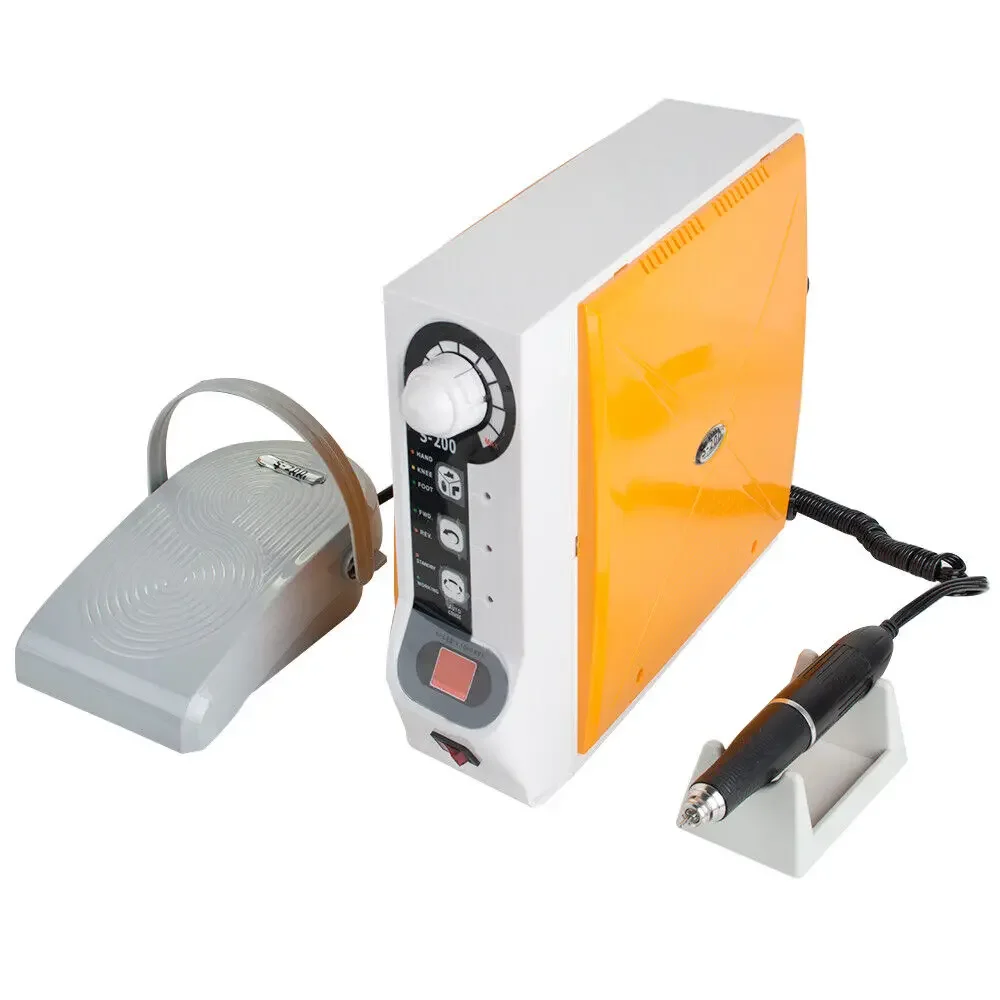 Dentalss Lab Equipment Micromotore senza spazzole Micromotore ad alta velocità da 60000 giri/min con manipolo con controllo del ginocchio/attrezzatura orale