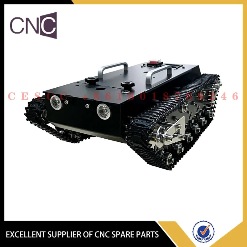 WT200S full metal tracked off-road chassis Remote control independent suspension shock absorption open source development platfo